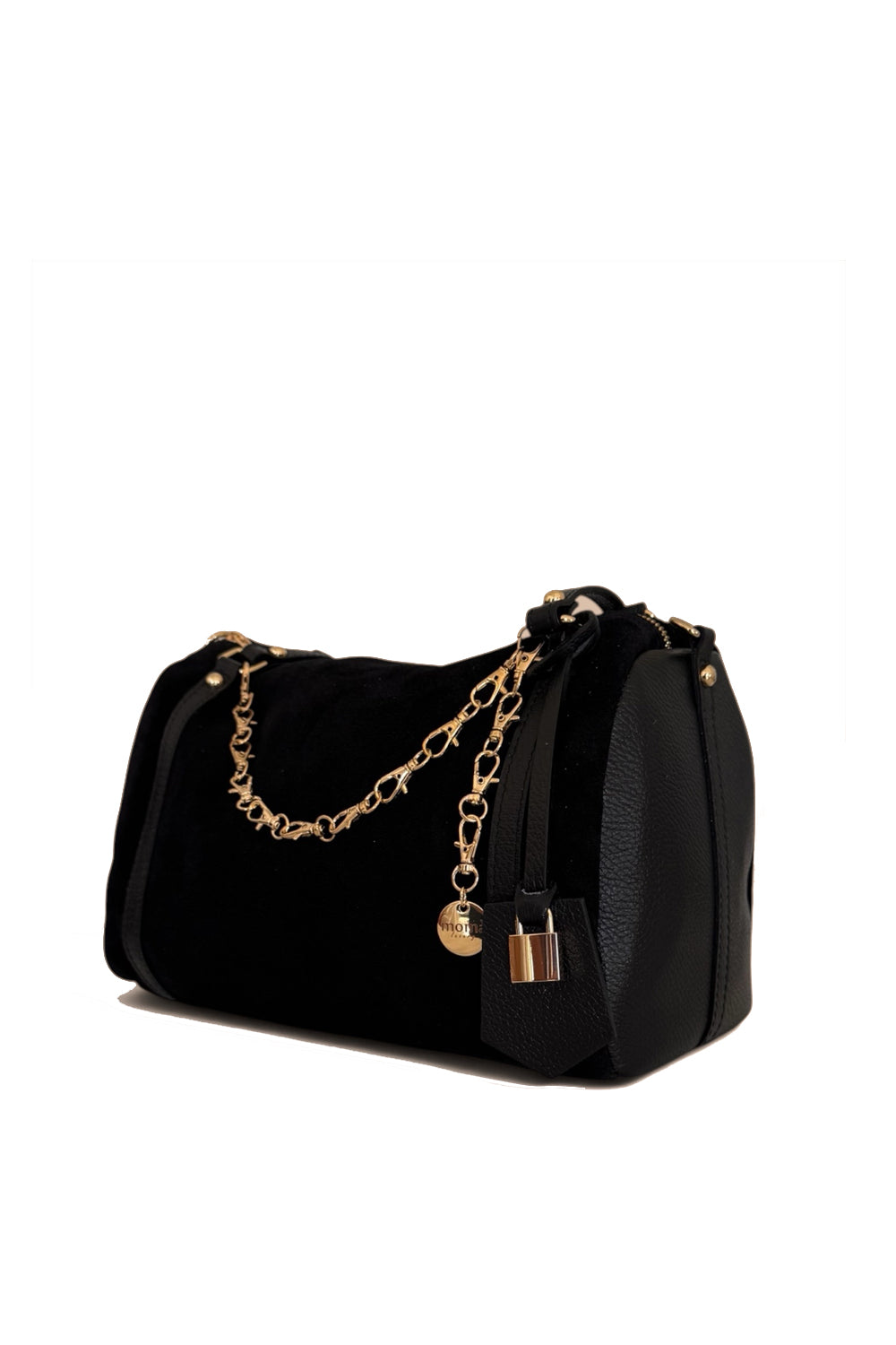 borsa a bauletto EVA NERO Momà Luxury