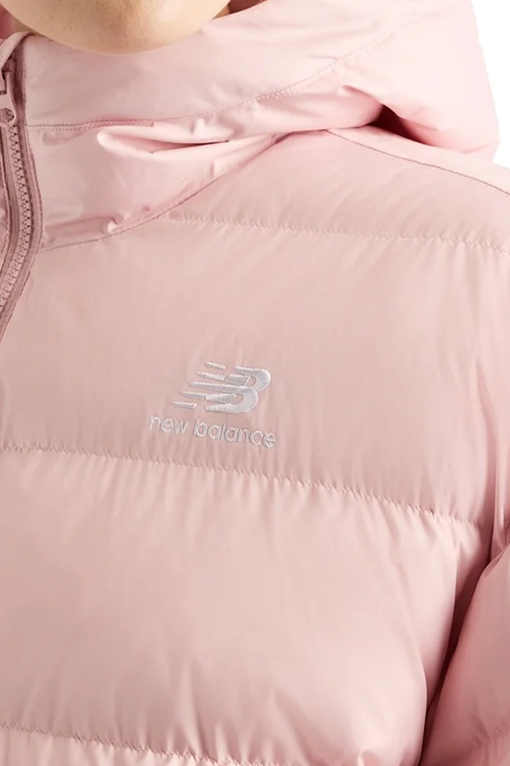 piumino corto con cappuccio WJ62V5SN PHK New Balance