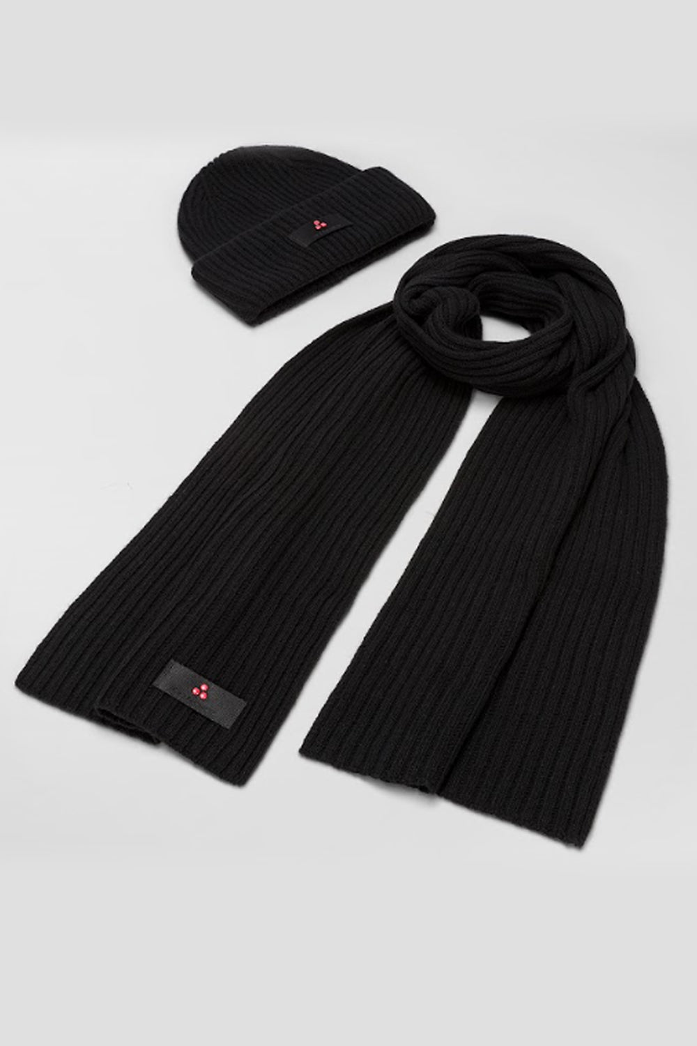coordinato cappello + sciarpa KPE0020 99012249NER Peuterey