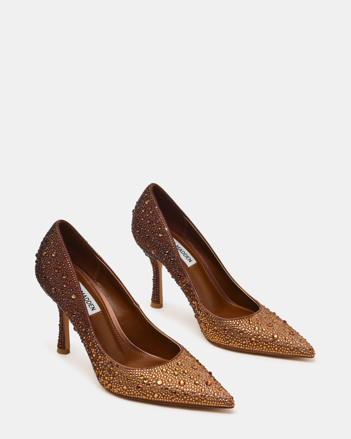 OMBRE SATIN W/STONES CATARINA /BROWN/BRONZE Steve Madden
