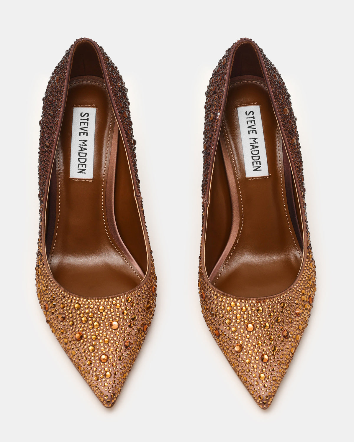 OMBRE SATIN W/STONES CATARINA /BROWN/BRONZE Steve Madden
