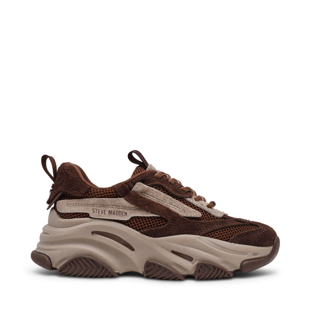 sneakers POSSESSION con suola platform POSSESSION /COFFE SUEDE Steve Madden
