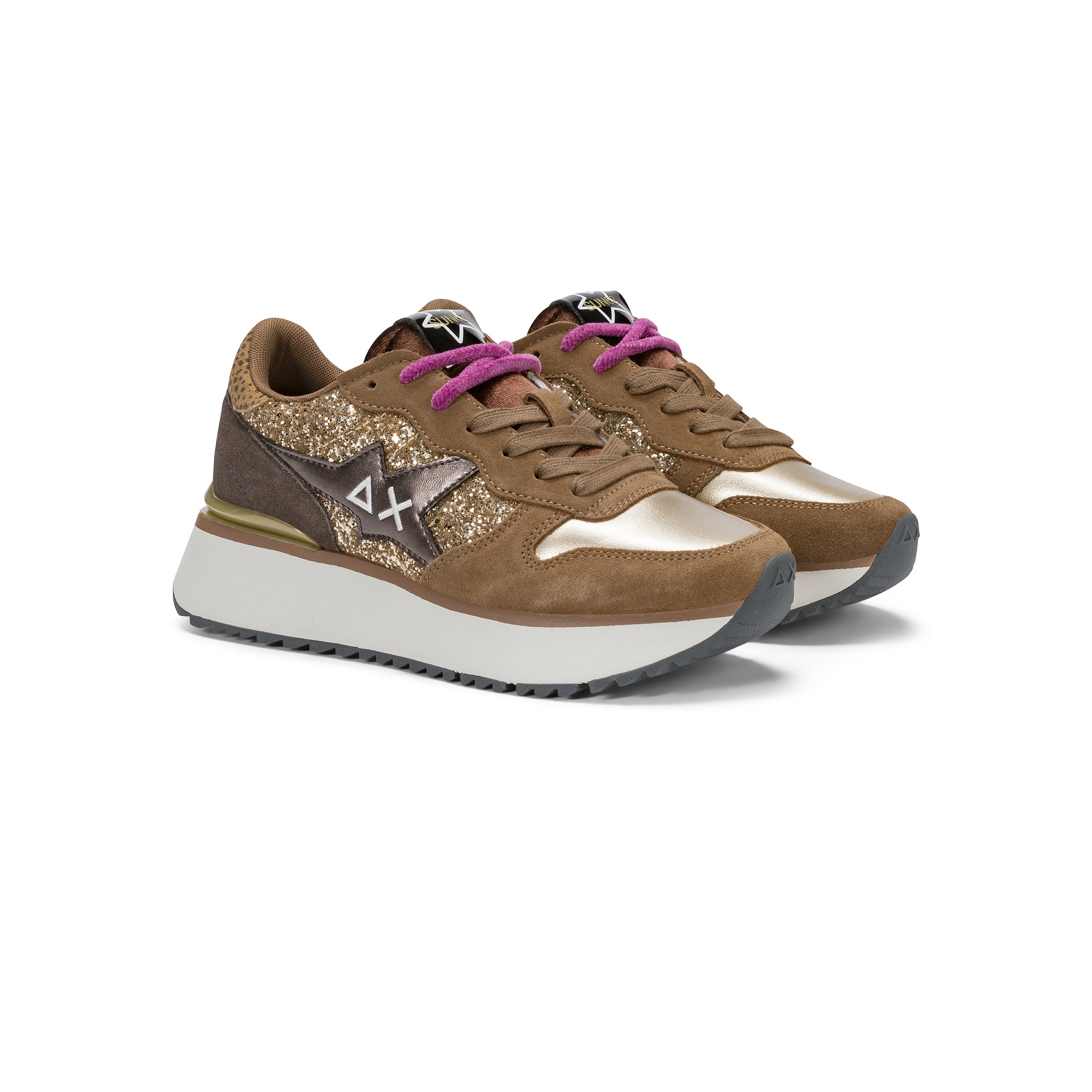 sneakers BIG STARGIRL GLITTER Z46230 43 Sun 68