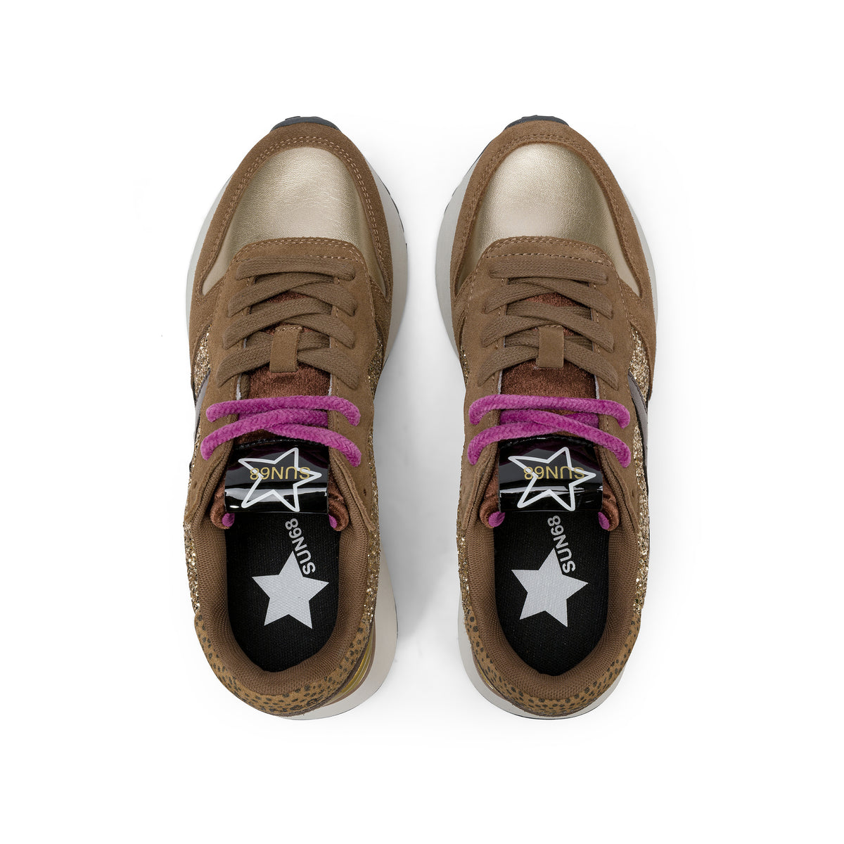 sneakers BIG STARGIRL GLITTER Z46230 43 Sun 68