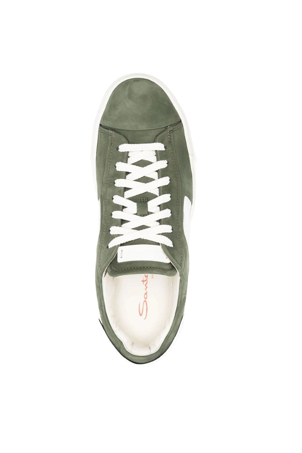 Sneakers Darts Santoni in Nabuk Verde Militare MBGT21553PNNGNTFV52 VERDE MILITARE Santoni