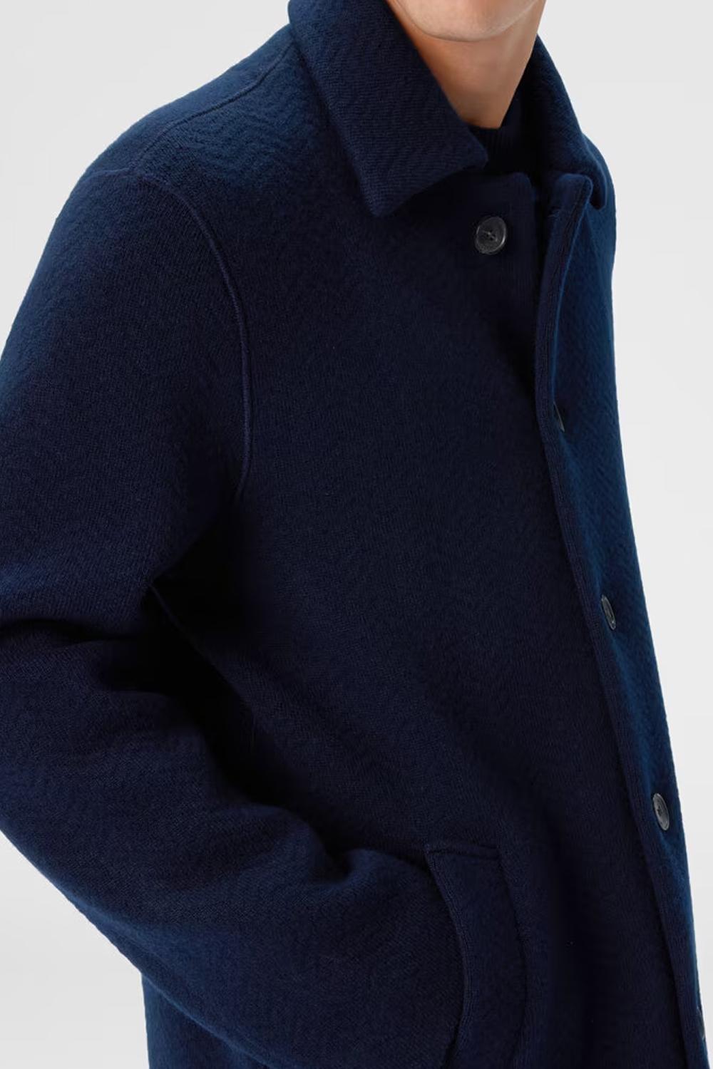 Cappotto in maglia double zig zag<BR/> US25WC0J BT00A9S72MX Missoni