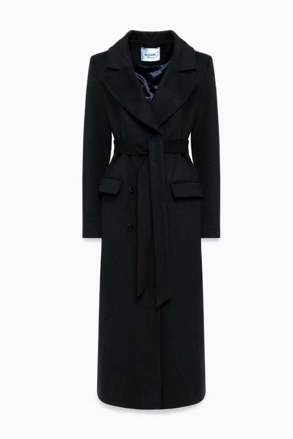 CAPPOTTO DOPPIOPETTO IN PANNO RF5242 T221A93812 Blugirl