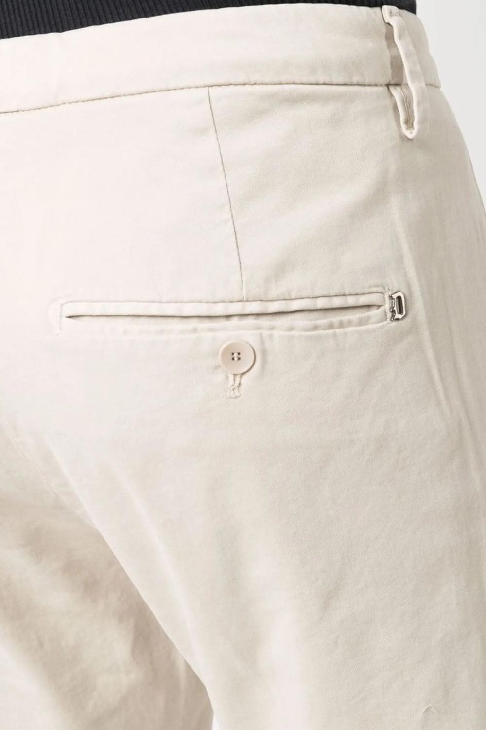 Gaubert Chino slim in raso stretch<BR/> UP235 RSE036U-PTD000 Dondup