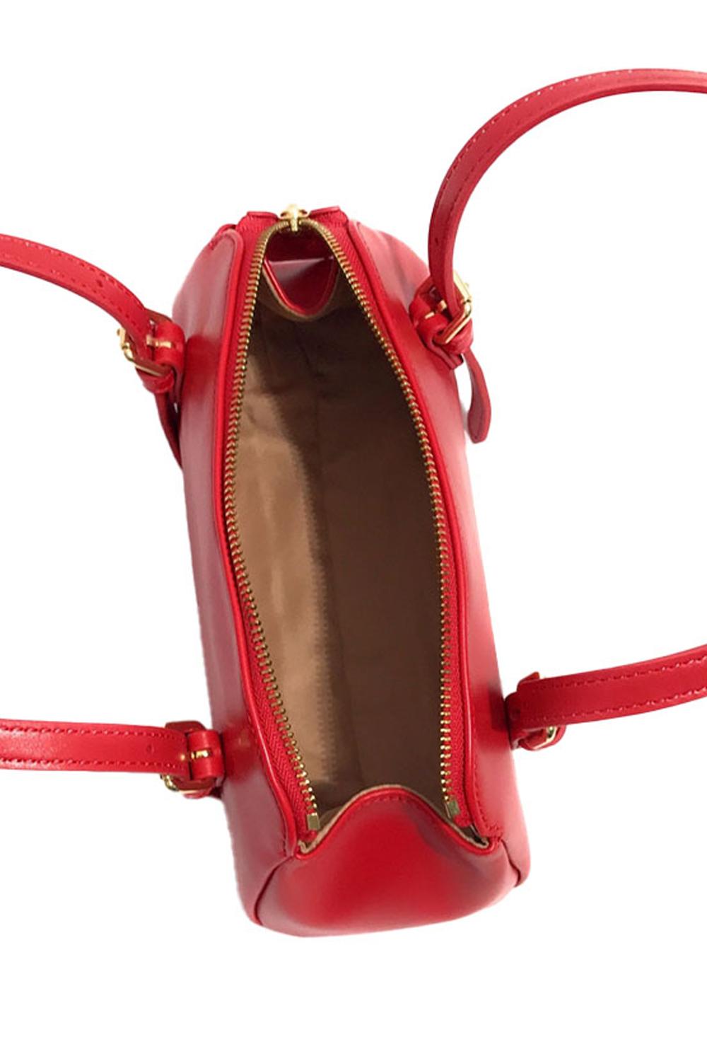 Borsa a Spalla Love Moschino in Ecopelle con Logo in Metallo JC4101PP1O LY0500 Love Moschino