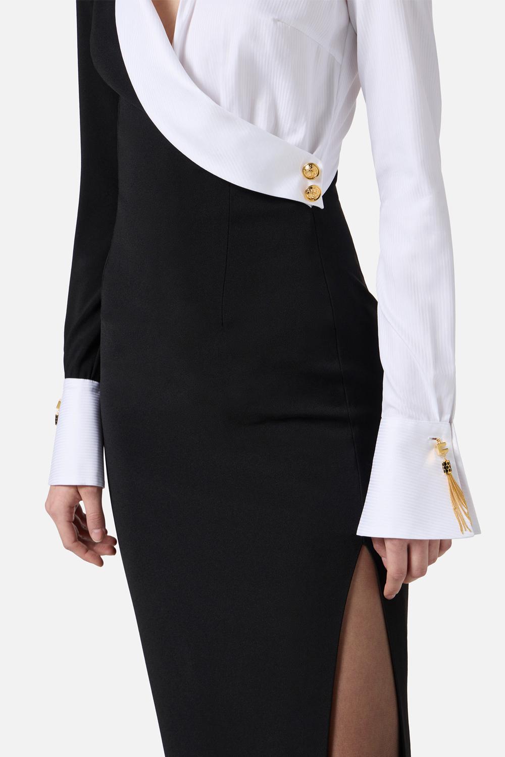 Abito Red Carpet in crêpe leggero ABR05 57E2222 Elisabetta Franchi