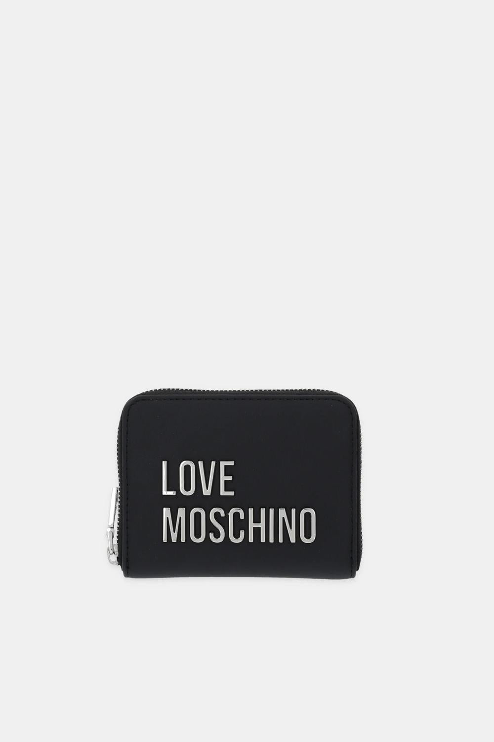 PORTAFOGLIO PICCOLO CON LOGO E ZIP JC5613PP1O KD000B Love Moschino
