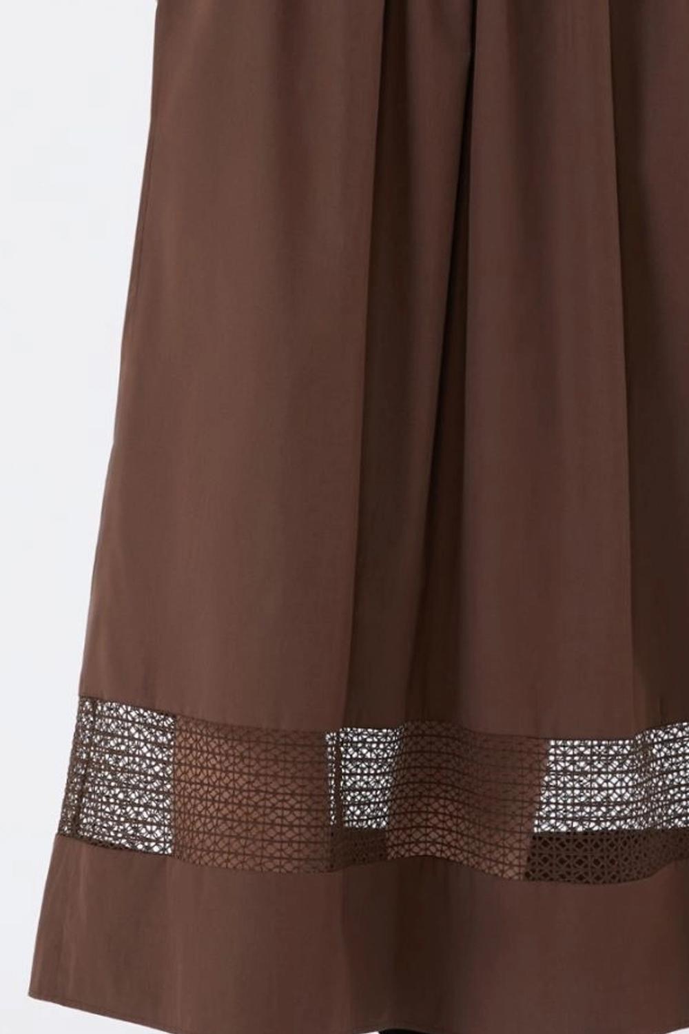 Abito smanicato in popeline di cotone WKDGOLA 036CIOCCOLATO Max Mara Weekend