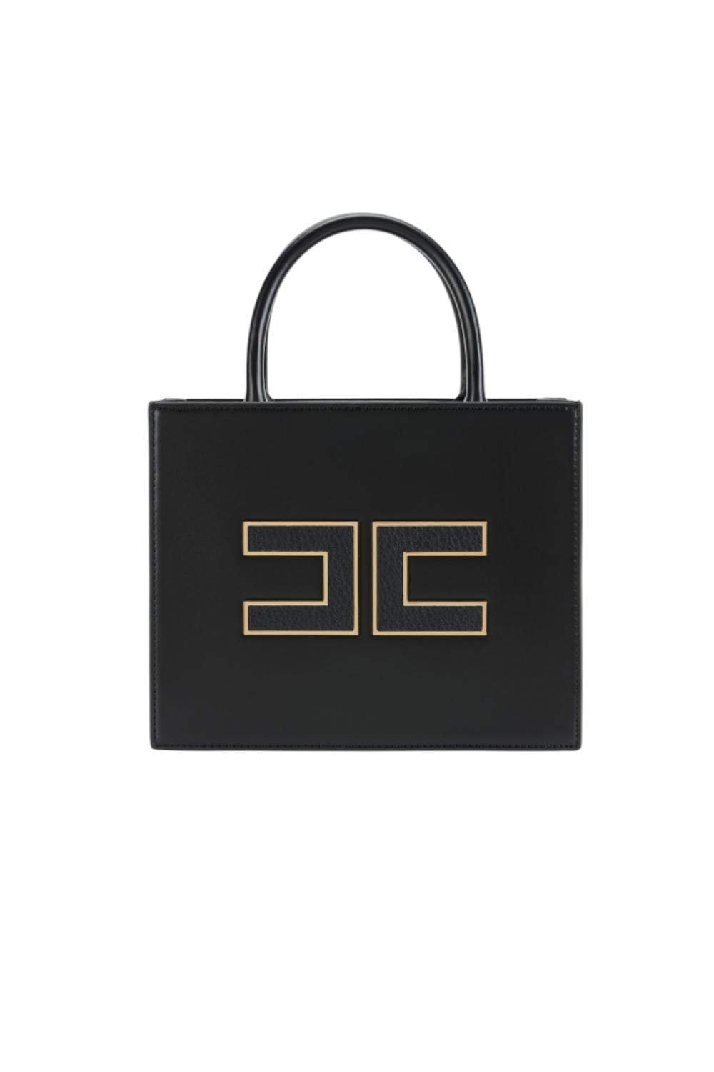 Tote piccola con logo<BR/> BS33A 56E2110 Elisabetta Franchi