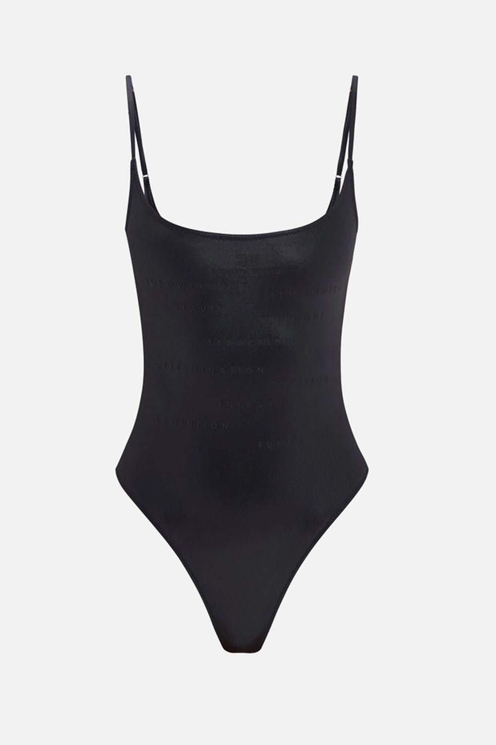 costume intero con spalline sottili CS04M 61E2110 Elisabetta Franchi