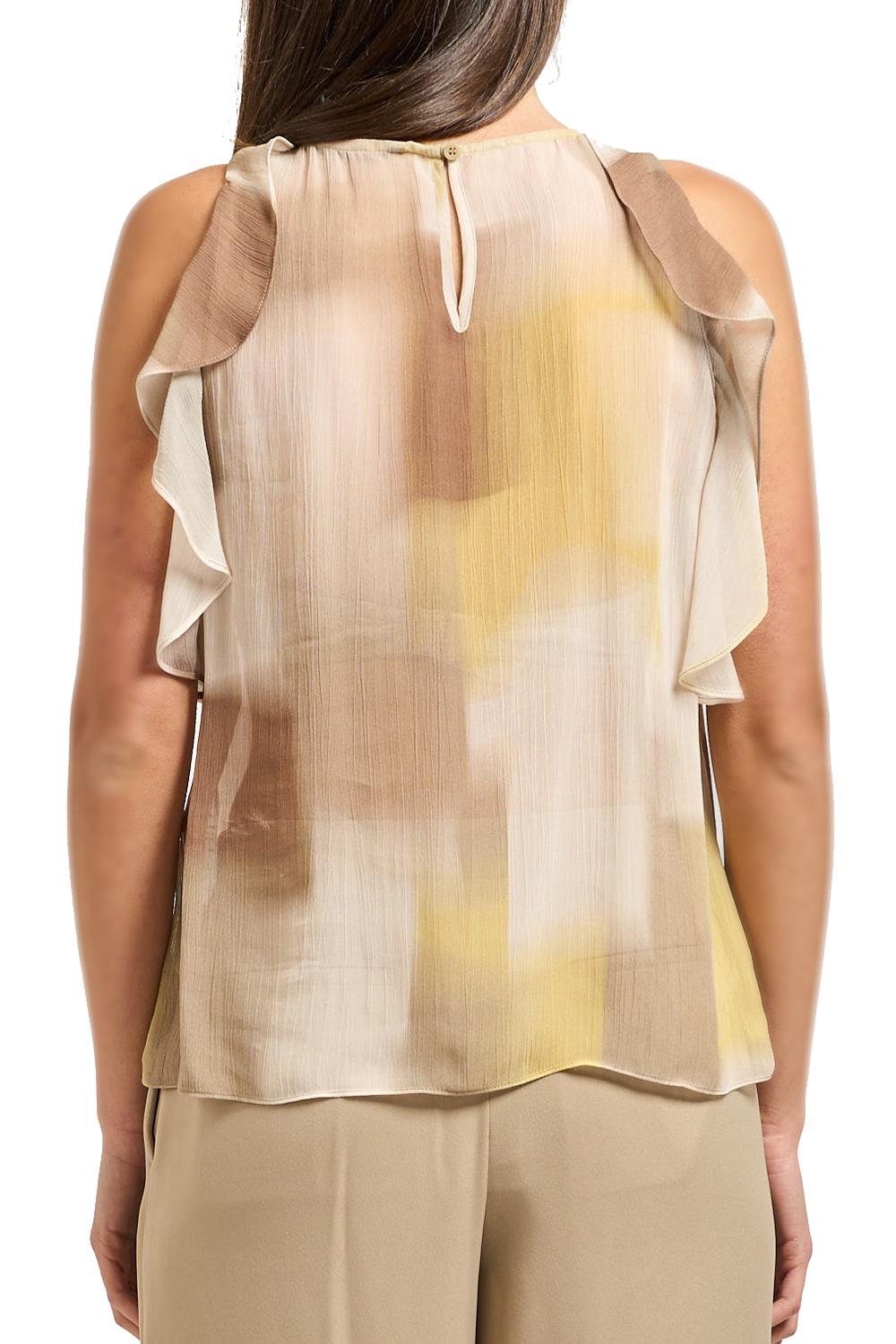 Camicia AX in viscosa senza maniche XW001965 AF21554F1060 Armani Exchange