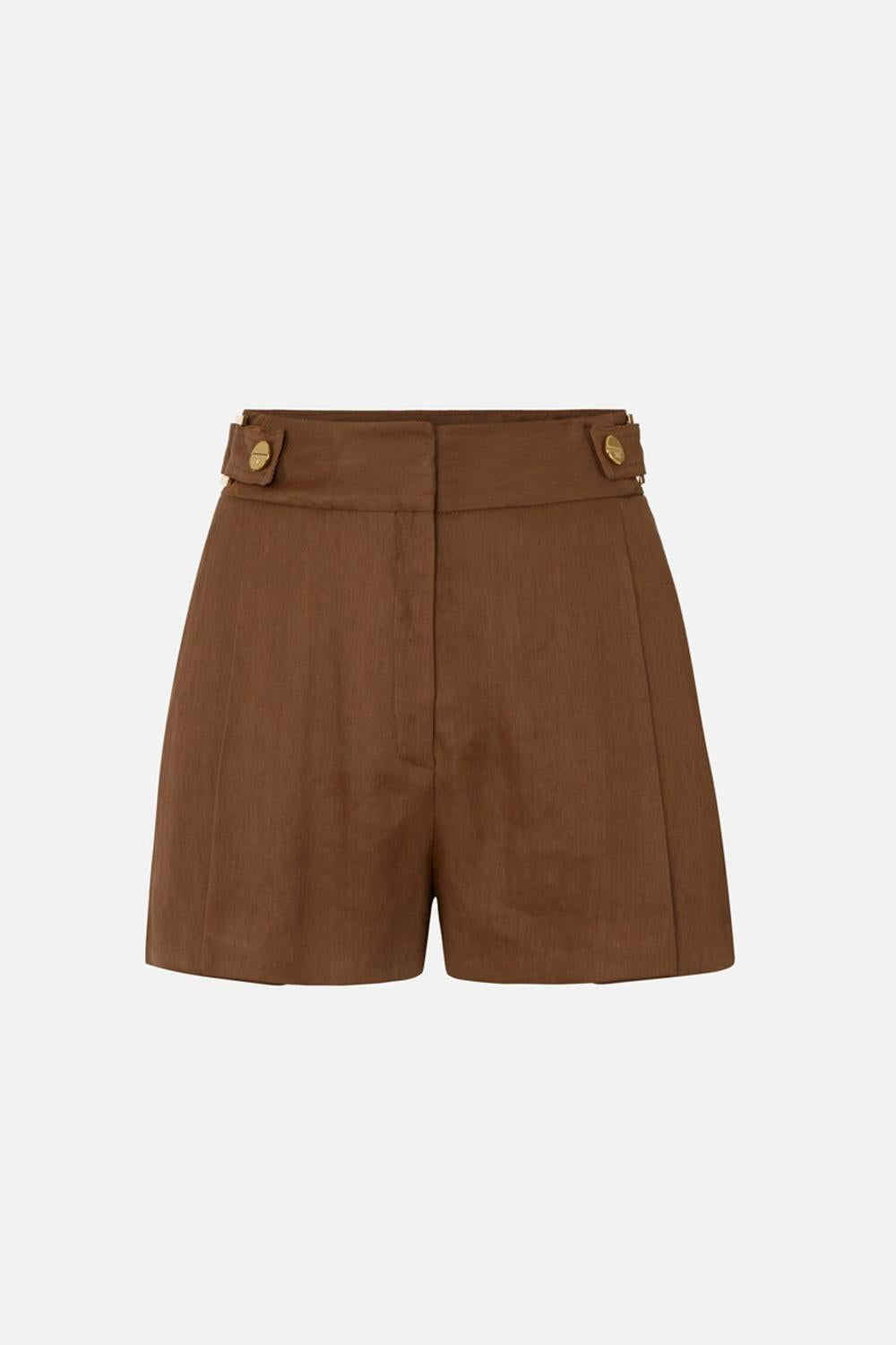 Shorts in Misto Lino SH011 62E2600 Elisabetta Franchi