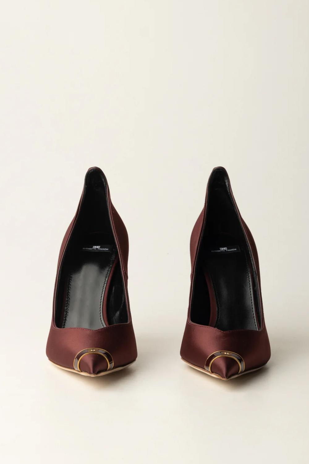 Pump con tacco scultura<BR/> SA12L 56E2EA4 Elisabetta Franchi