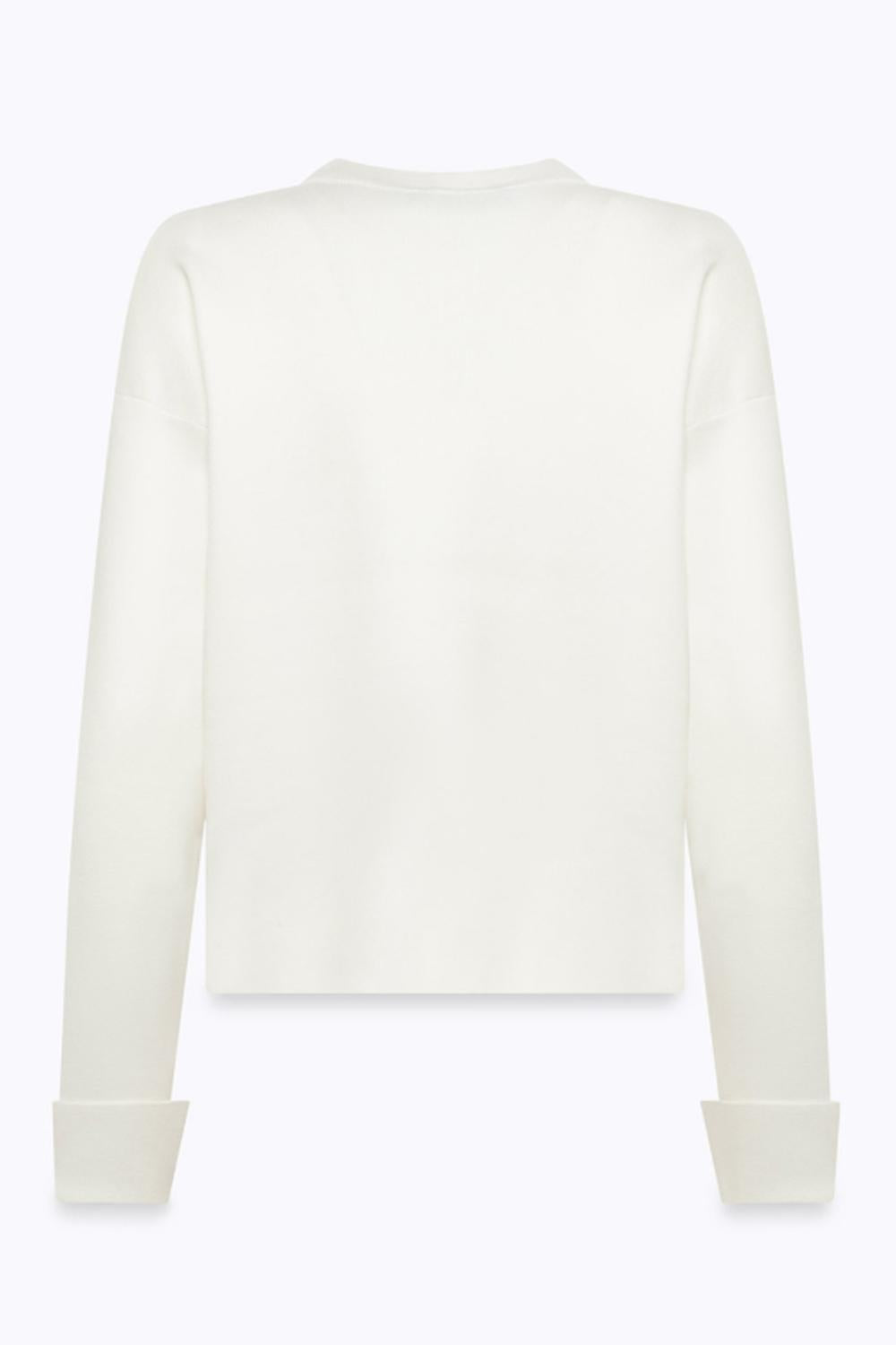 MAGLIA IN VISCOSA CON STRASS RF5147 MS99E10602 Blugirl