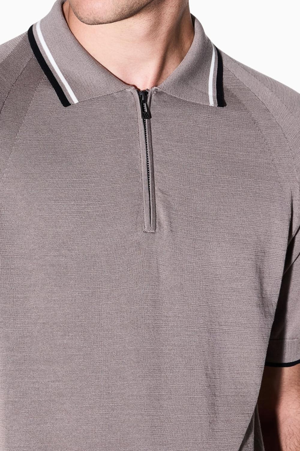 Polo in maglia con cerniera XM001977 AF20139U6107 Armani Exchange