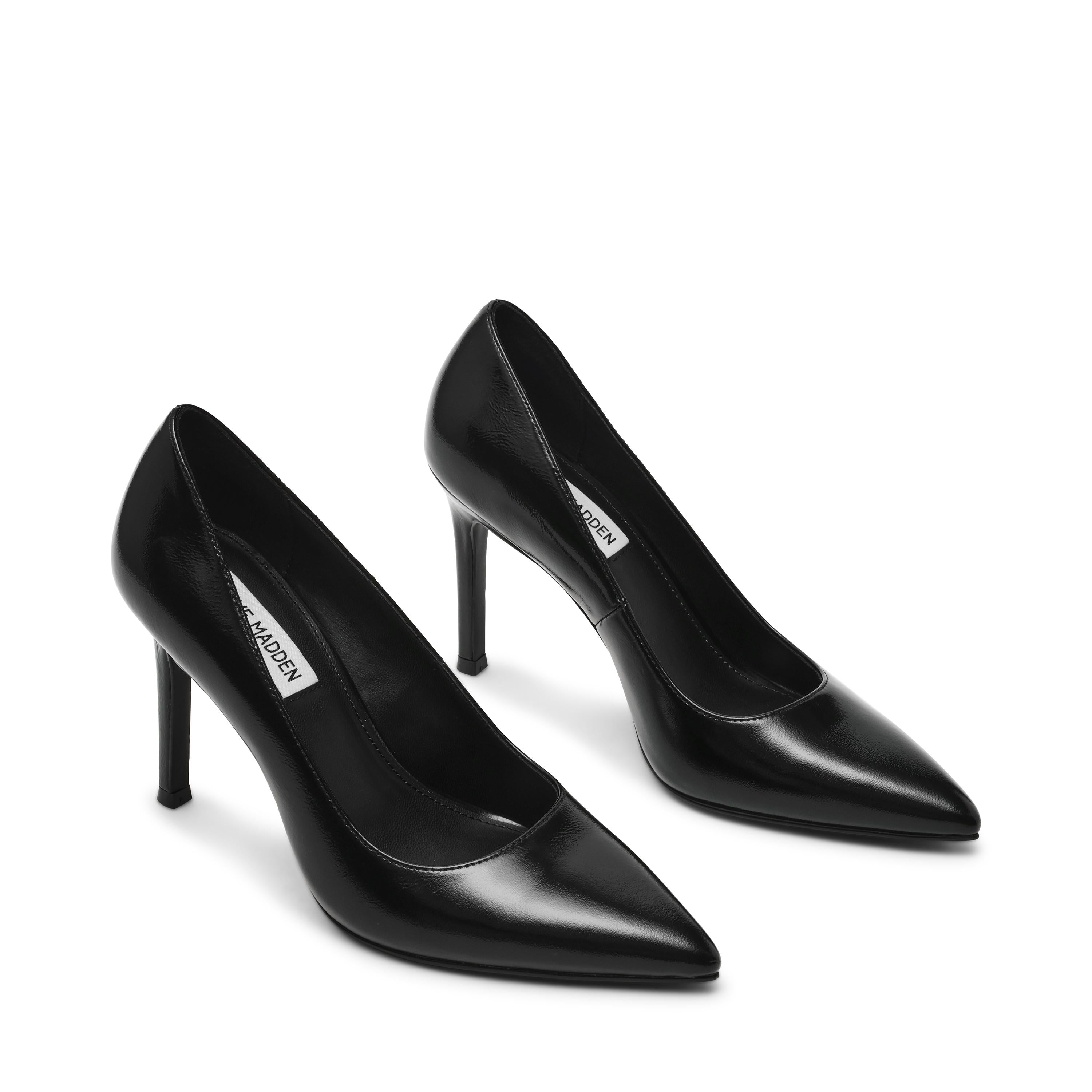 STEVE MADDEN Décolleté Secured in Pelle<BR/> SECURED /BLACK Steve Madden
