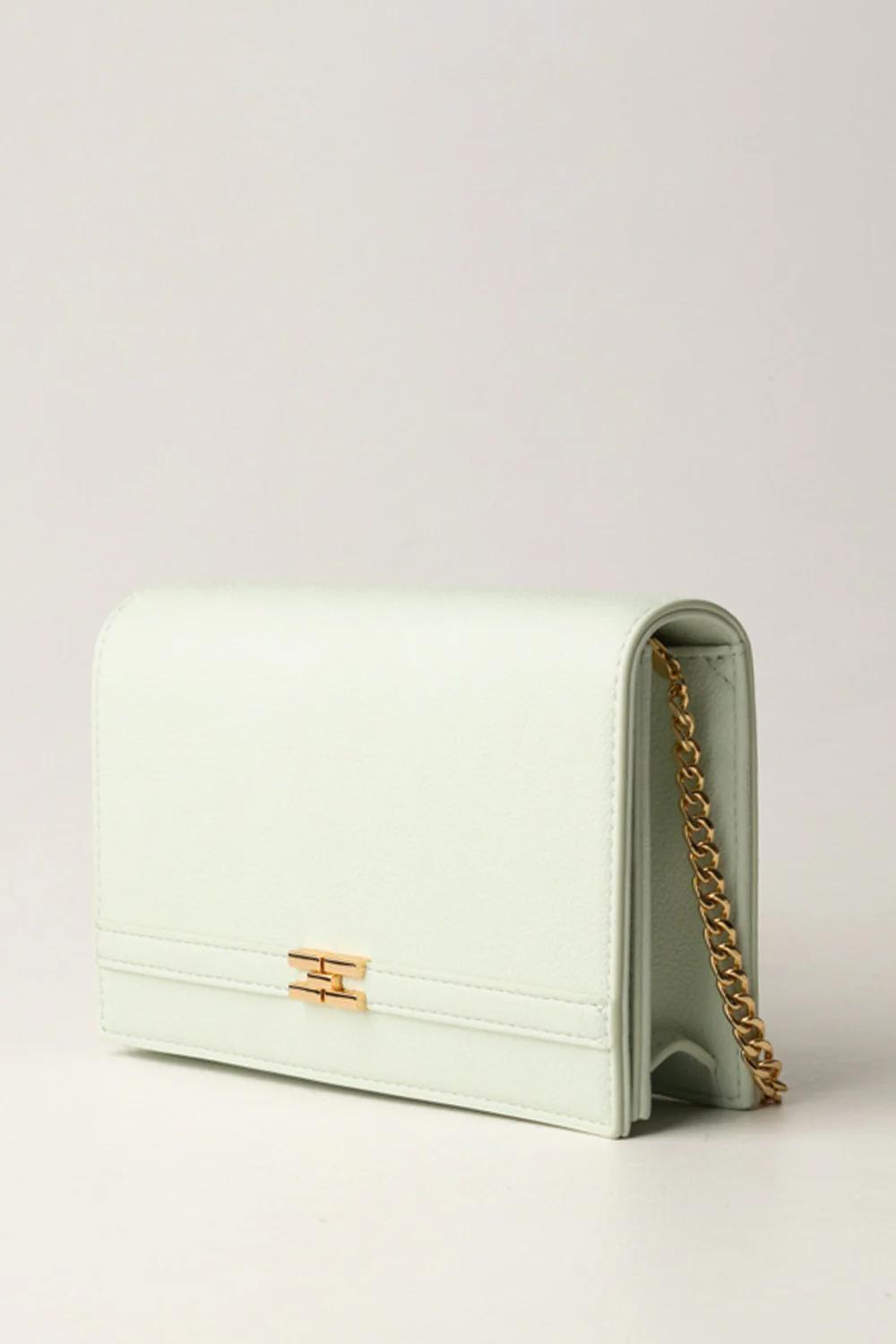 Tracolla piccola con catena groumette<BR/> BS10A 51E2124 Elisabetta Franchi