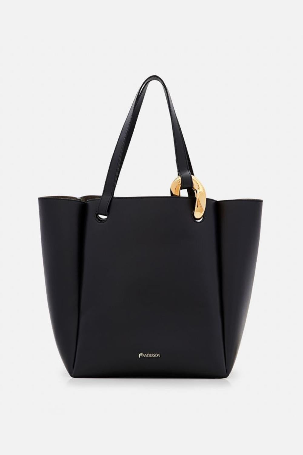 Borsa Cabas in pelle con catena J.W. Anderson<BR/> HB0468 LA0119999 J.W. Anderson