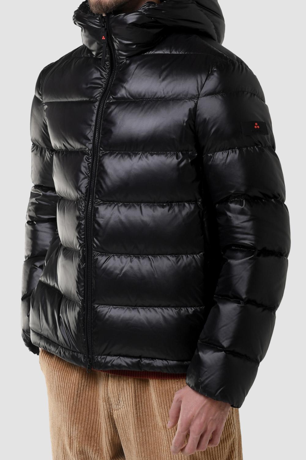 Piumino Corto in Nylon con Cappuccio PEU5692 01181950NER Peuterey