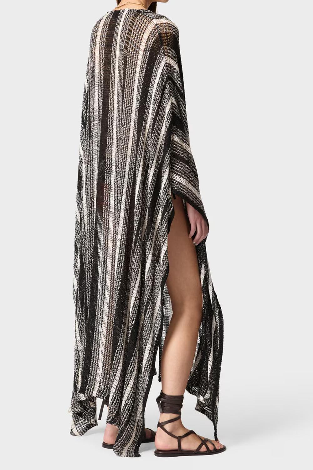 Caftano lungo in rete Missoni MS26SQ2F BV00J7S91SR Missoni