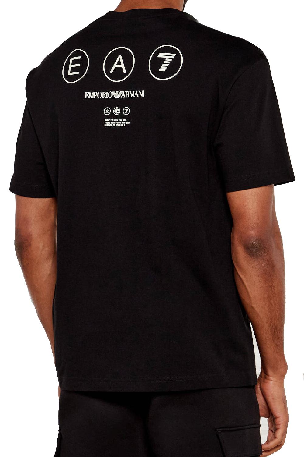 T-shirt Logo Series in jersey di cotone con stampa 7M000976 AF17789UC001 EA7 Emporio Armani