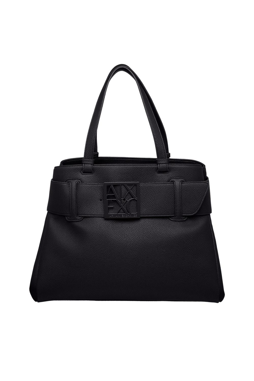 Borsa a spalla grande con dettaglio logo ASV XW000284 AF11902UC001 Armani Exchange