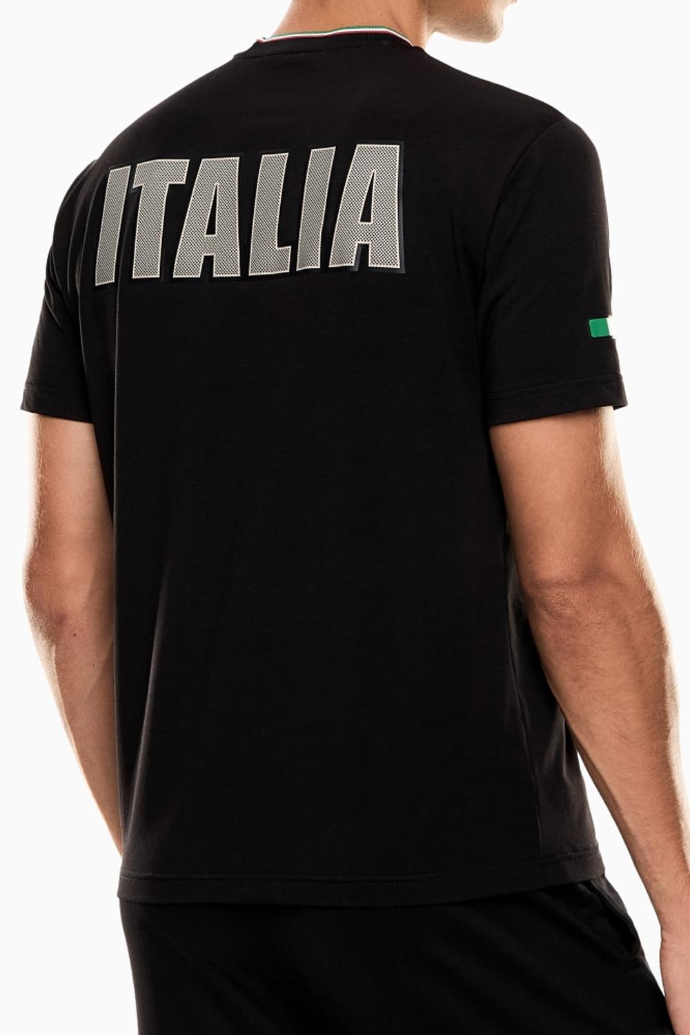 Italia Team T-shirt girocollo a manica corta in jersey stretch 7M001273 AF24845UC001 EA7 Emporio Armani