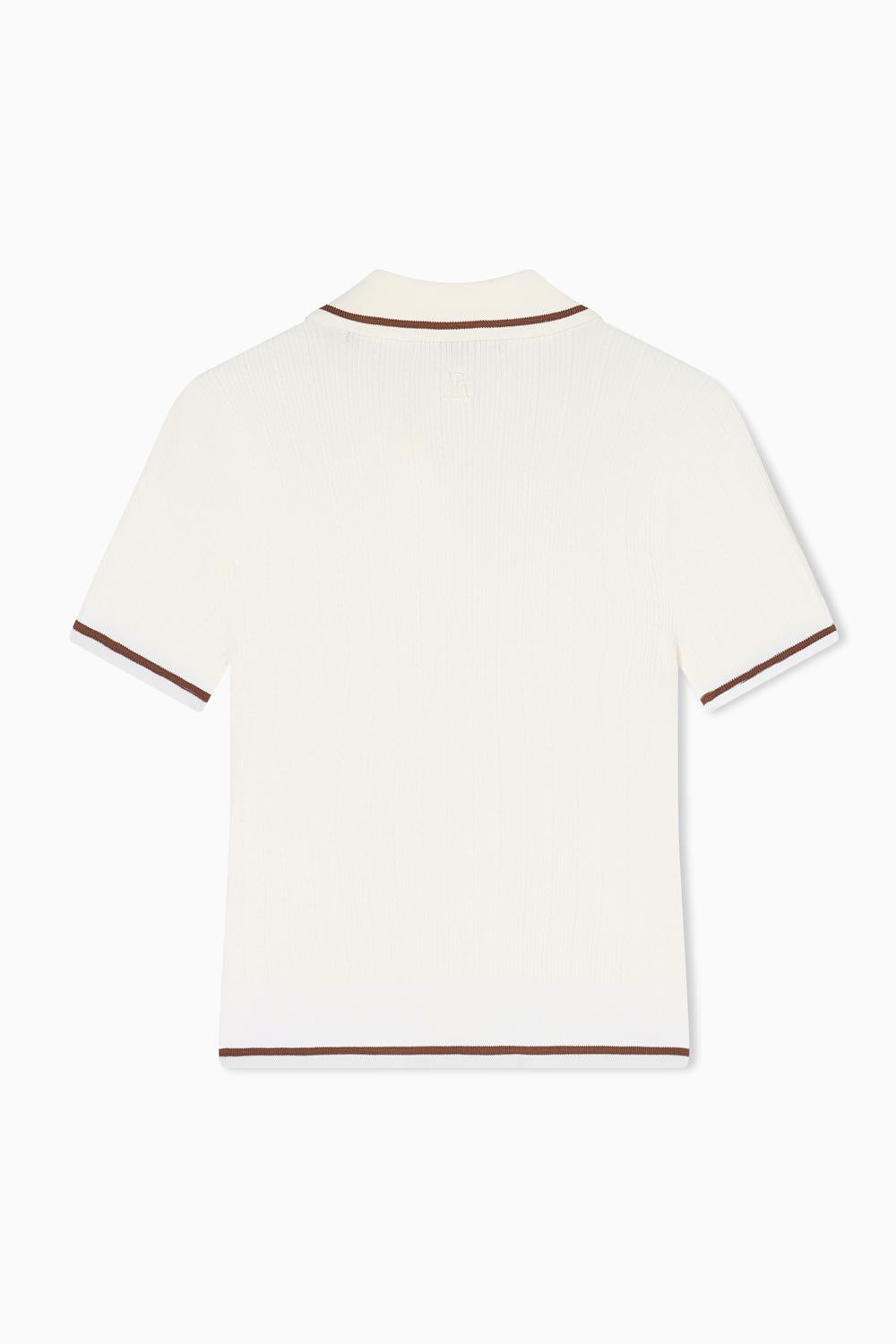 Polo con scollo a V con profili a contrasto XW001897 AF10352U1003 Armani Exchange
