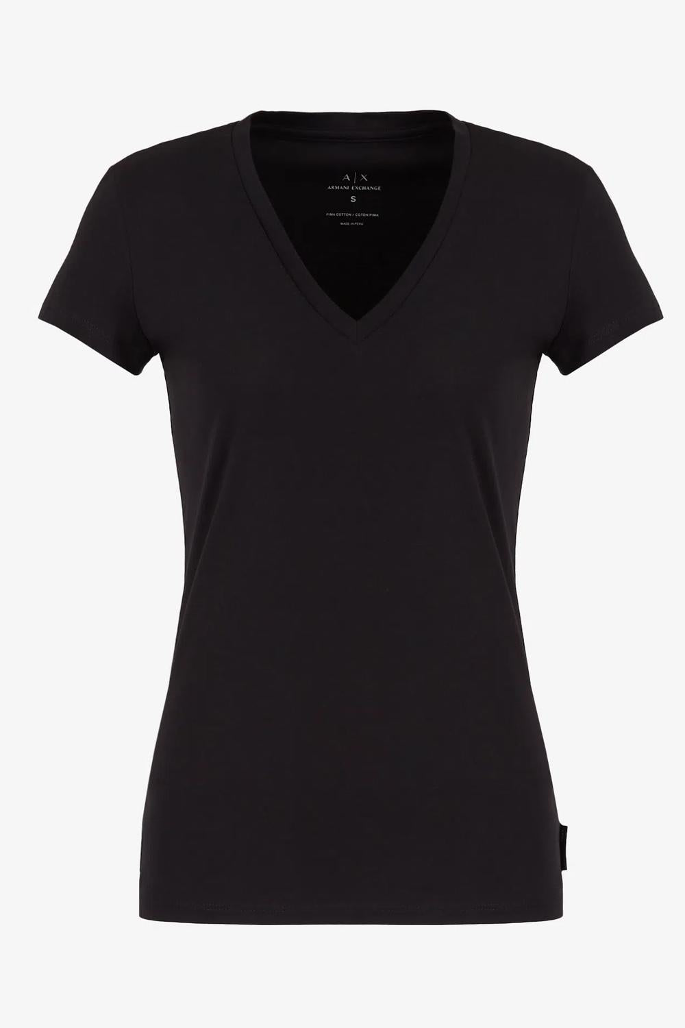 T-shirt slim fit in jersey di cotone pima Armani Exchange 8NYTDH YJ16Z1200 Armani Exchange