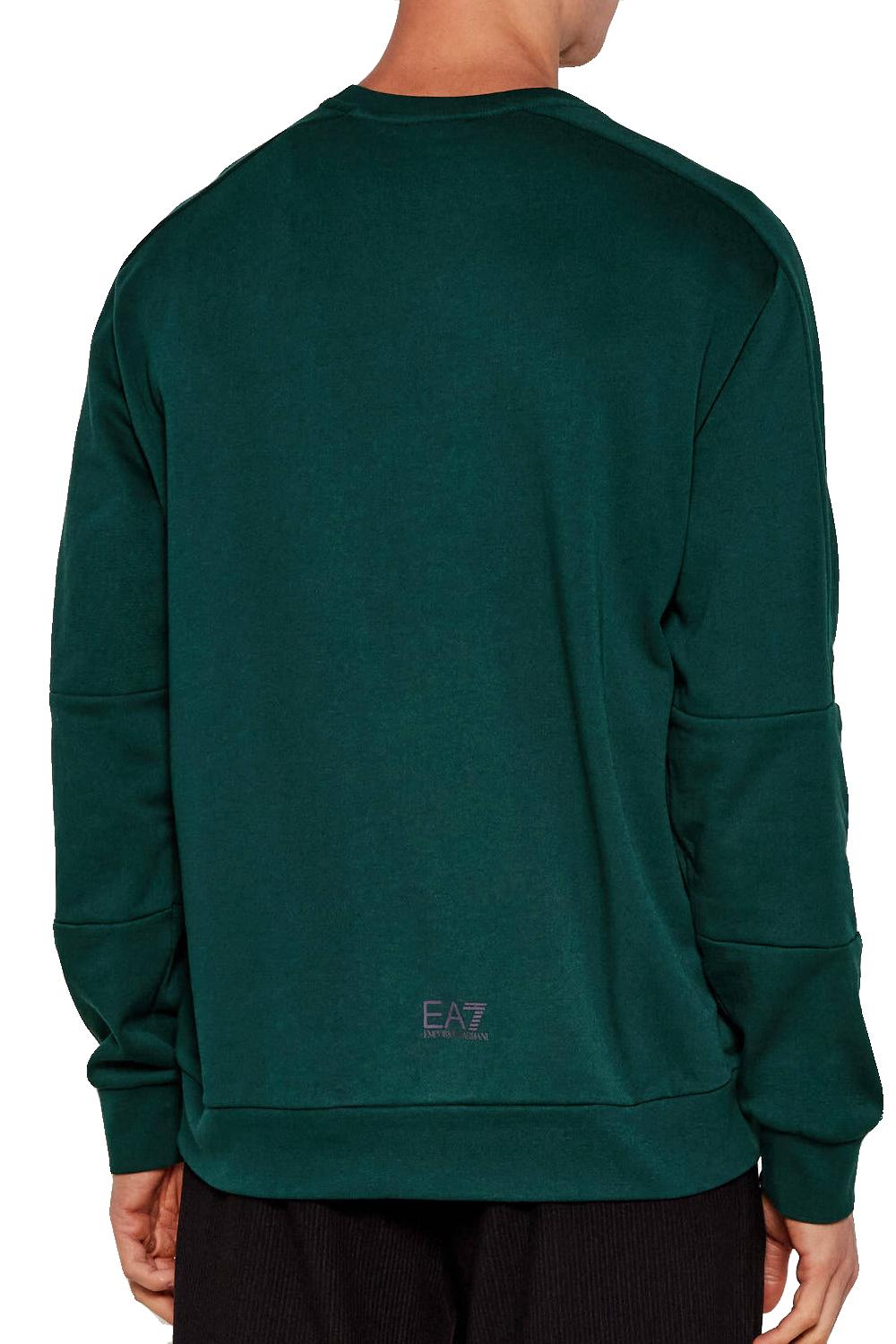 Felpa Girocollo Basica con Logo 7M001122 AF12473UB011 EA7 Emporio Armani