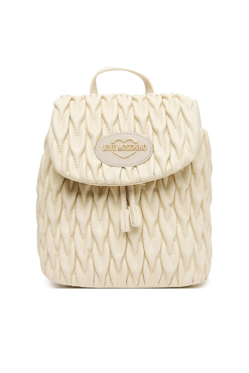 Zaino in tessuto morbido trapuntato<BR/> JC4015PP1N LH0110 Love Moschino