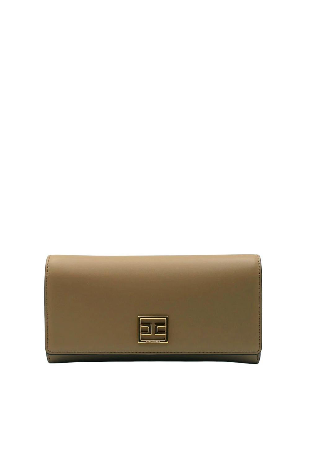 Portafoglio grande con placca logo in metallo PF02A 51E2032 Elisabetta Franchi