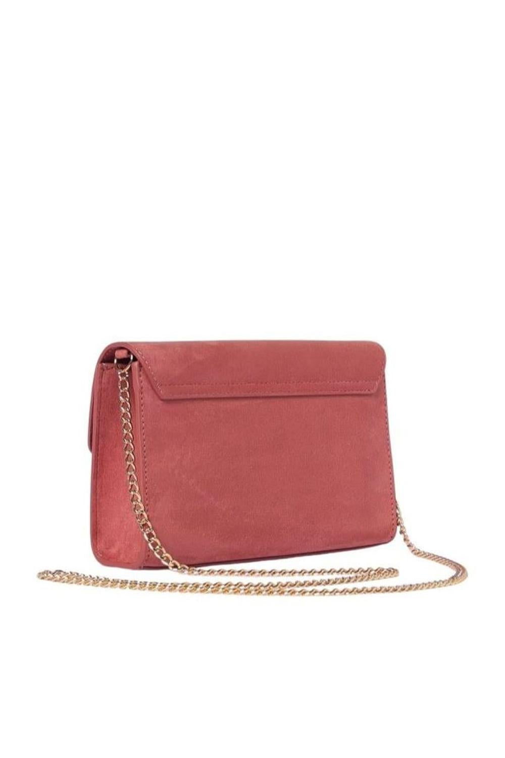 Borsa Piccola VELOUR con Logo Cuore in Metallo Dorato JC4327PP0N KX0611 Love Moschino