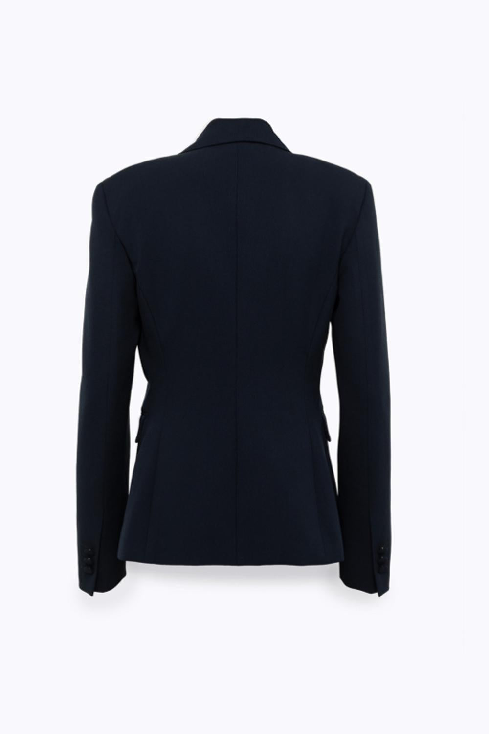 Giacca monopetto in flanella di viscosa stretch RF5285 T577193812 Blugirl