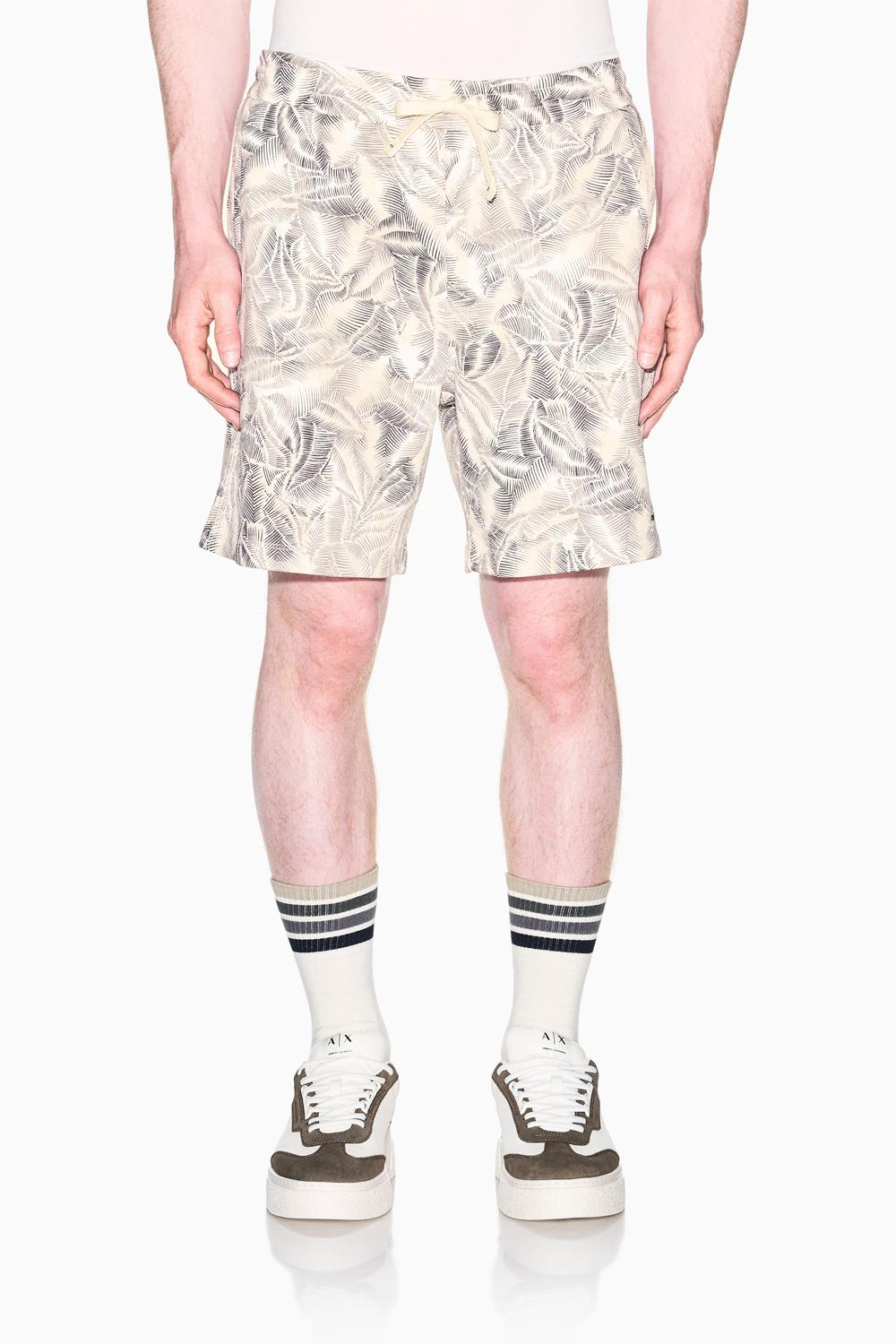 Bermuda Comfort in French Terry di Cotone XM002384 AF24635F1146 Armani Exchange