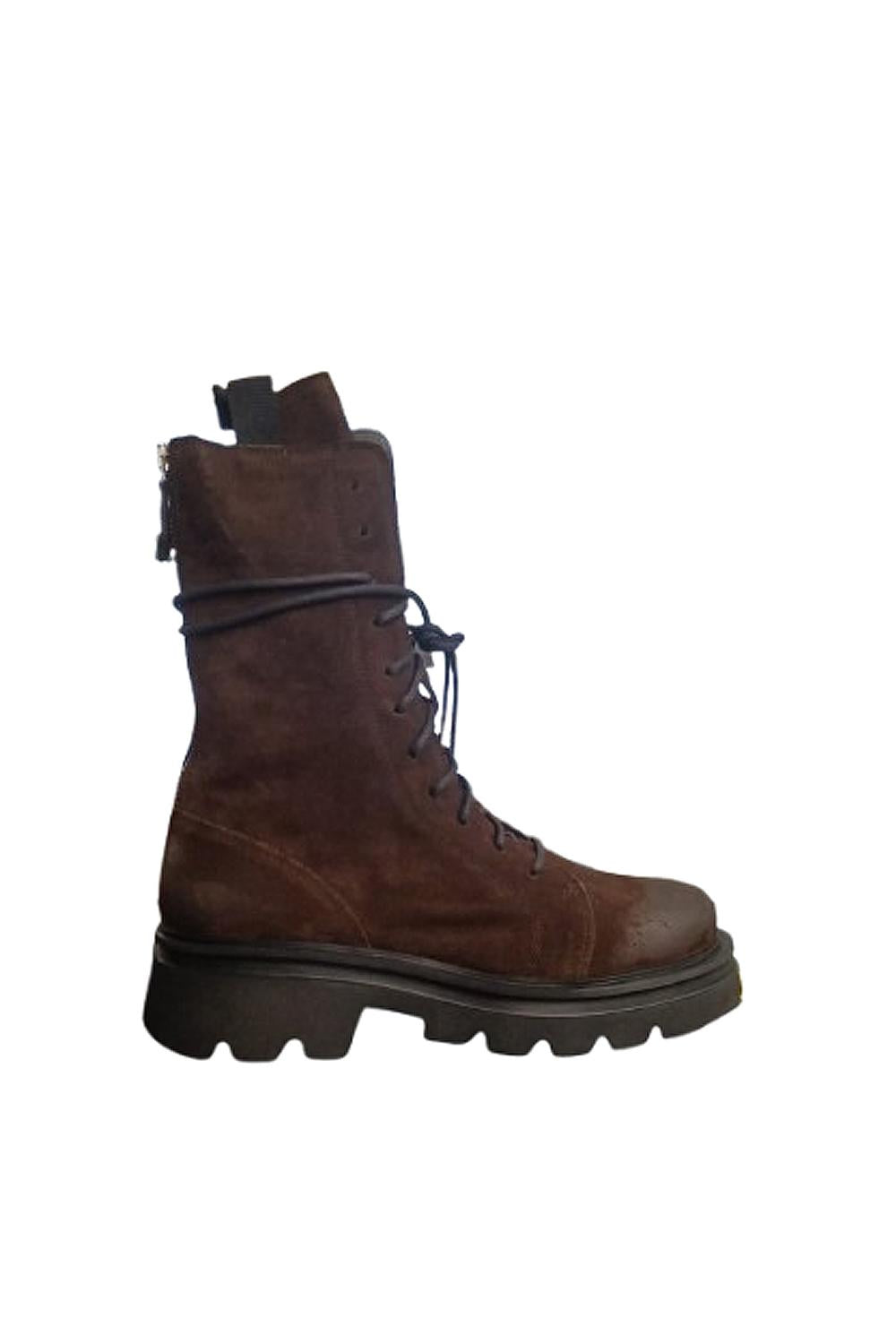 Stivale Scorpio Old in Suede SCORPIO SUEDET.MORO Patrizia Bonfanti