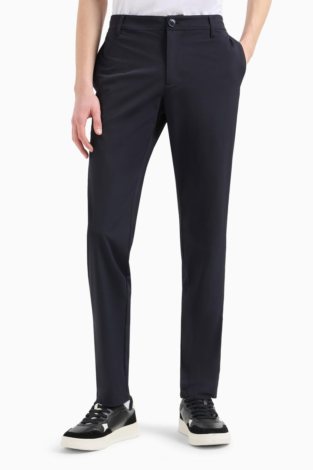 Pantaloni chino in cotone stretch 8NZP49 ZNYZZ1583 Armani Exchange