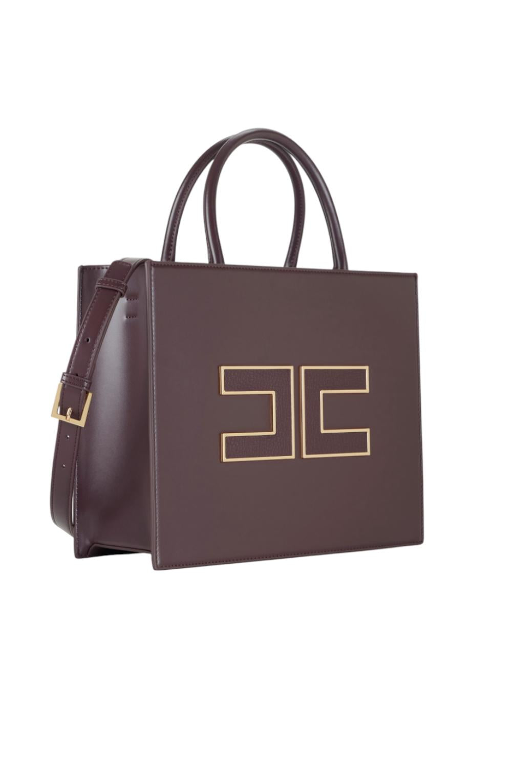 Tote grande con logo<BR/> BS32A 56E2EA4 Elisabetta Franchi