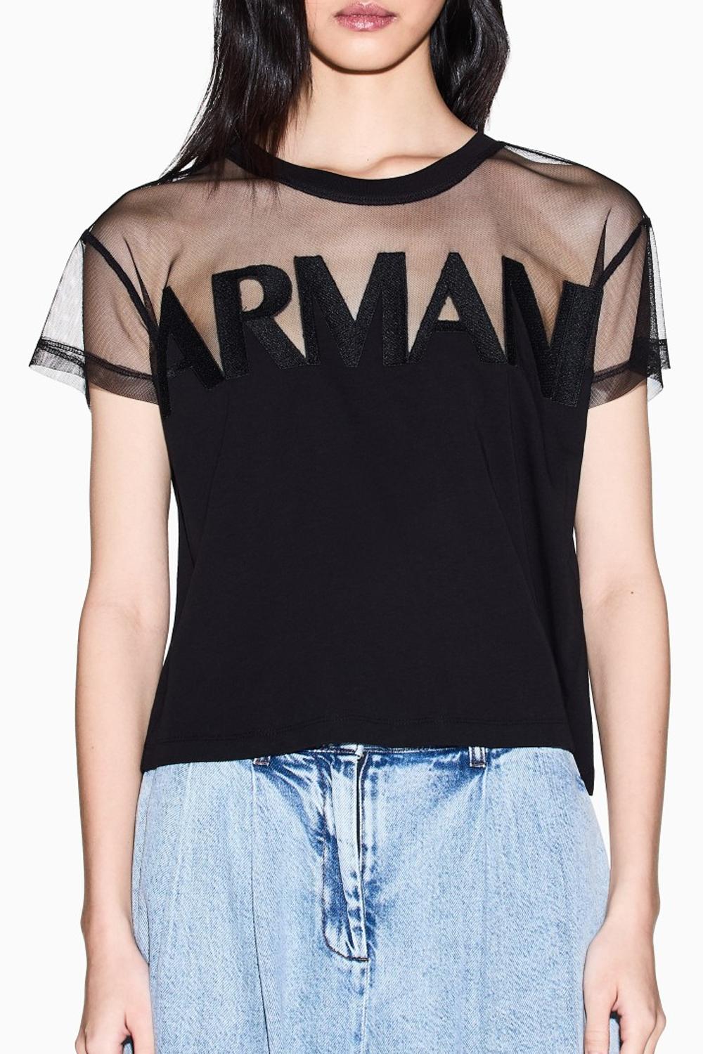 T-shirt Regular Fit in Jersey di Cotone XW002332 AF10356UC001 Armani Exchange