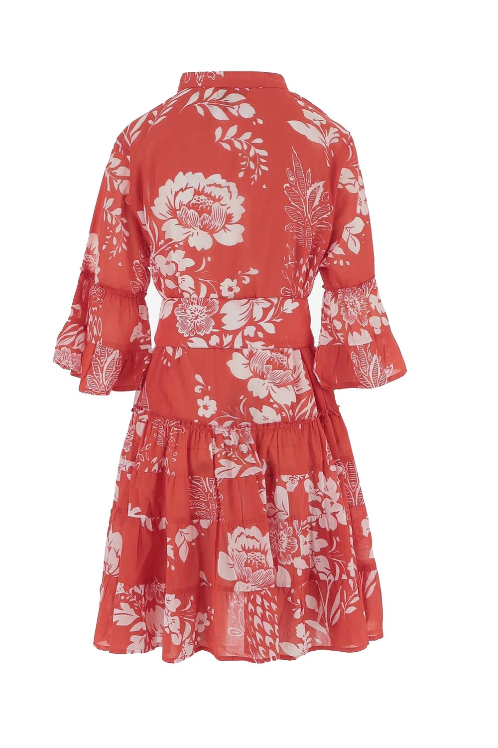 kimono corto con manica 3/4 KIMONO MODEL 4RED Pep's Cannes