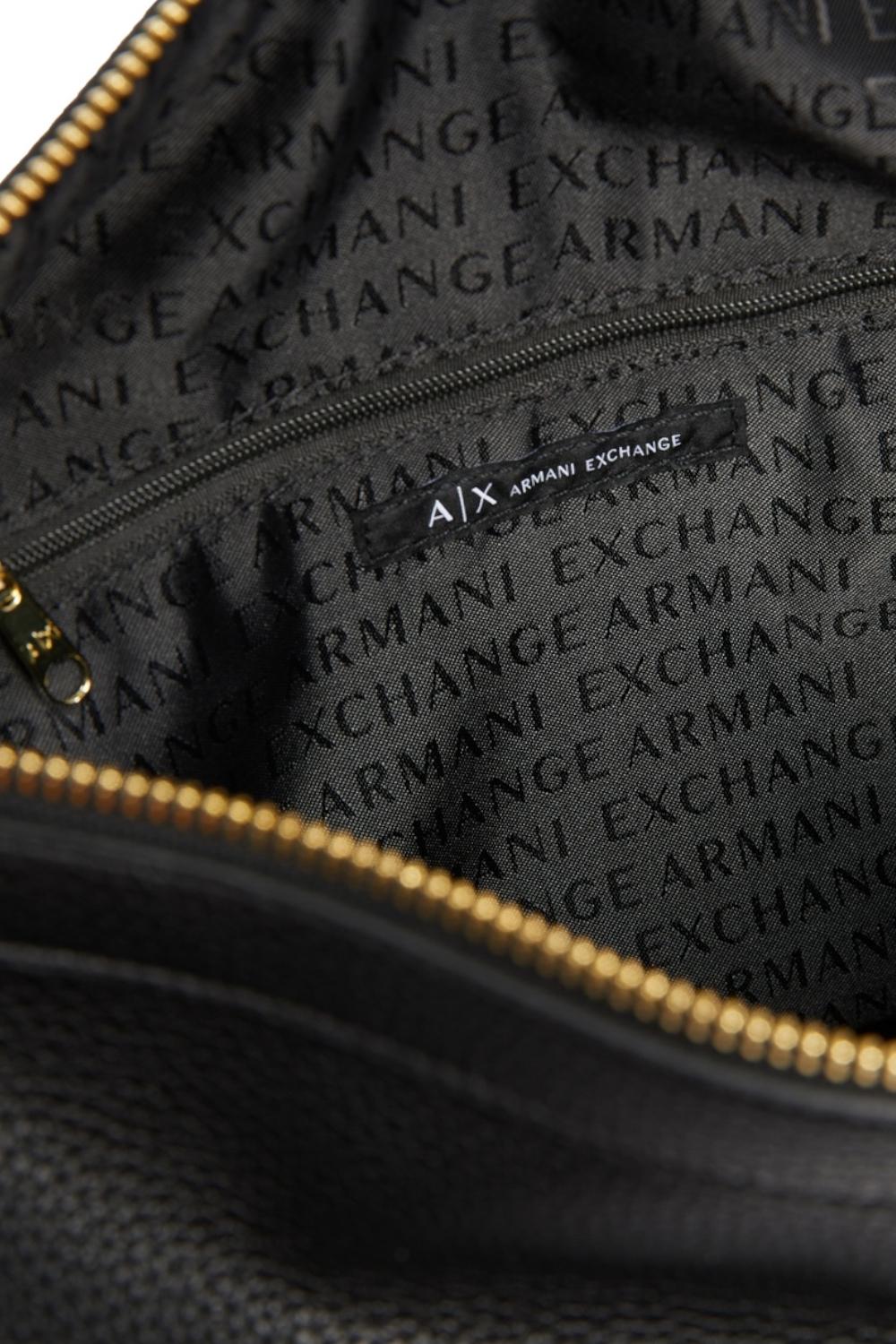 Borsa a spalla hobo con logo ASV XW000916 AF11902UC001 Armani Exchange