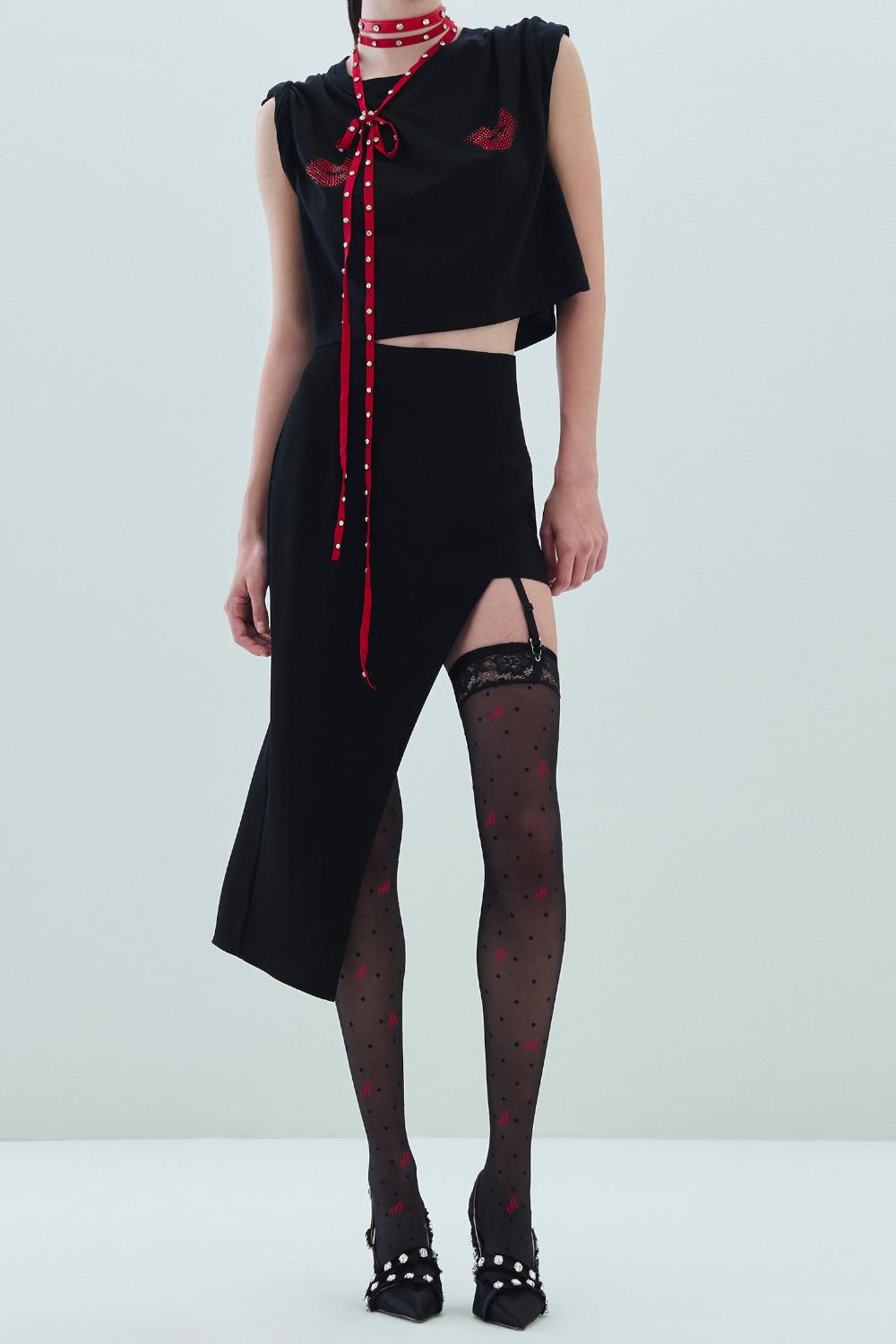 CROP ANIYE KISS<BR/> 185884 00336 Aniye By