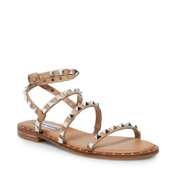 TRAVEL - sandalo basson borchie TRAVEL TAN Steve Madden