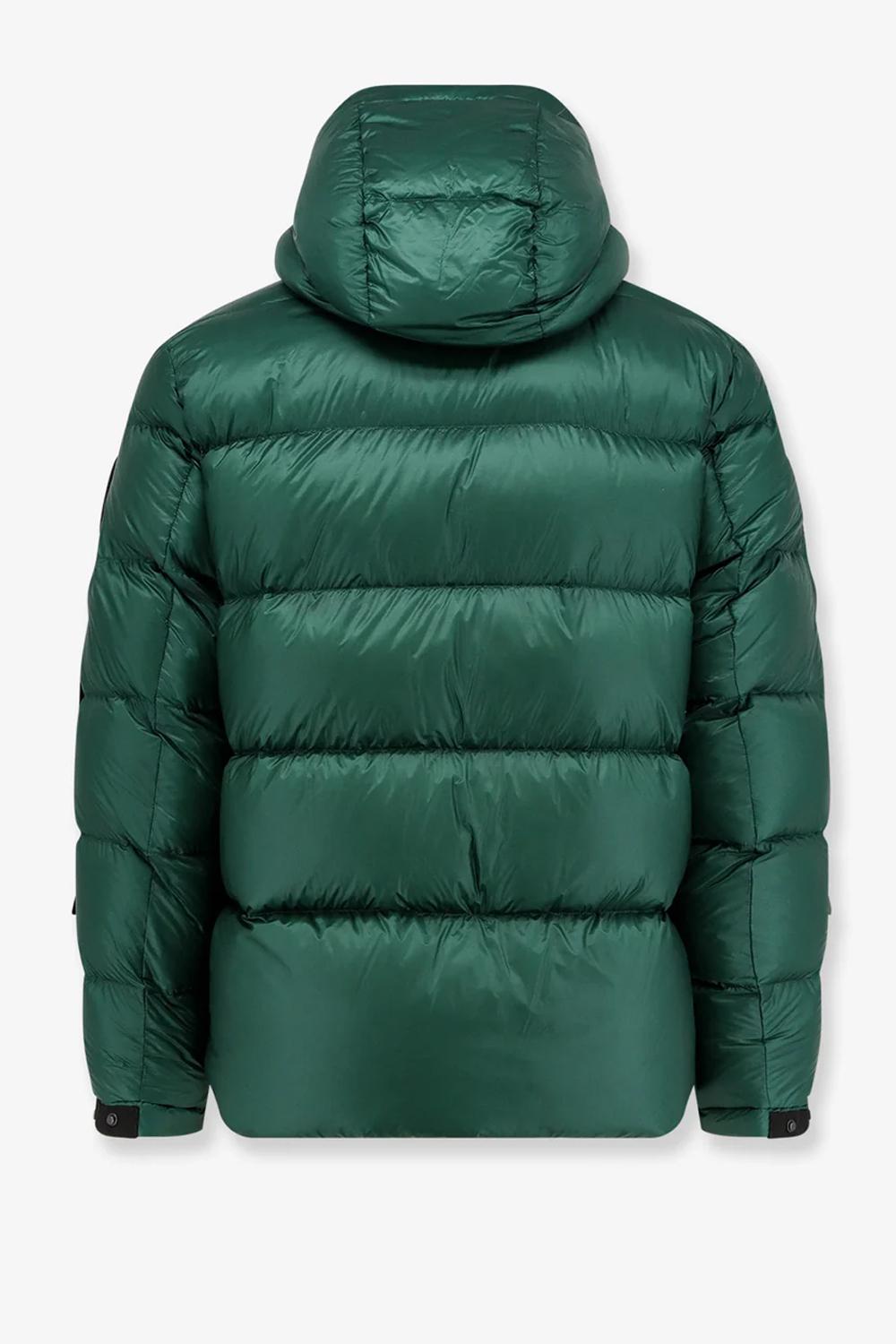 Piumino Outhere con cappuccio in micro ripstop 4640-507 A032EVERGREEN Outhere