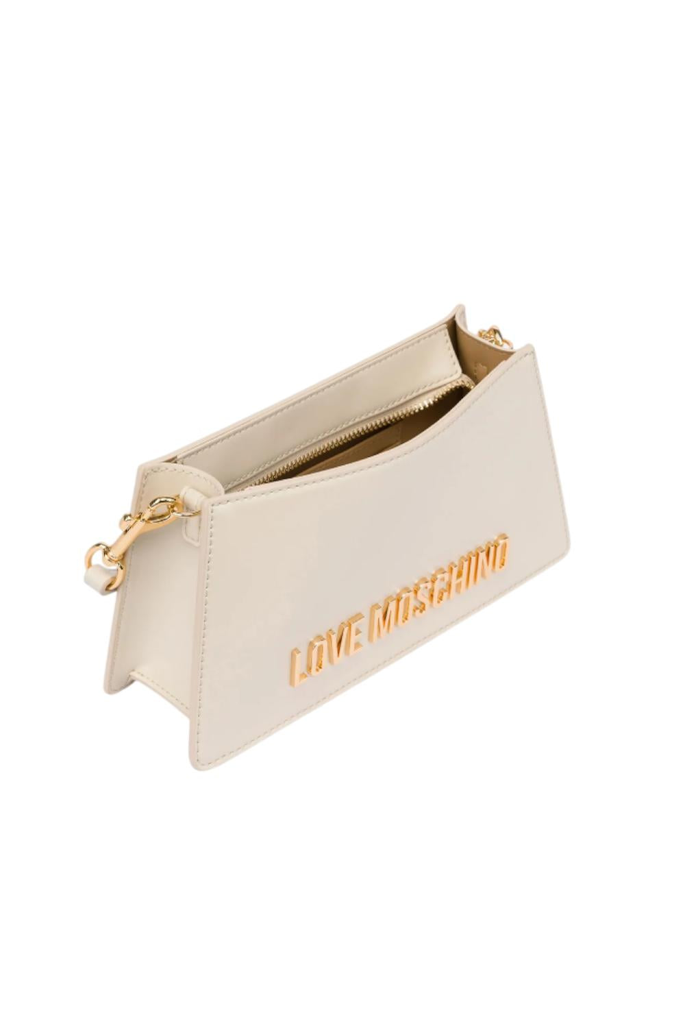Borsa a spalla con logo Lettering<BR/> JC4095PP1N LL0110 Love Moschino