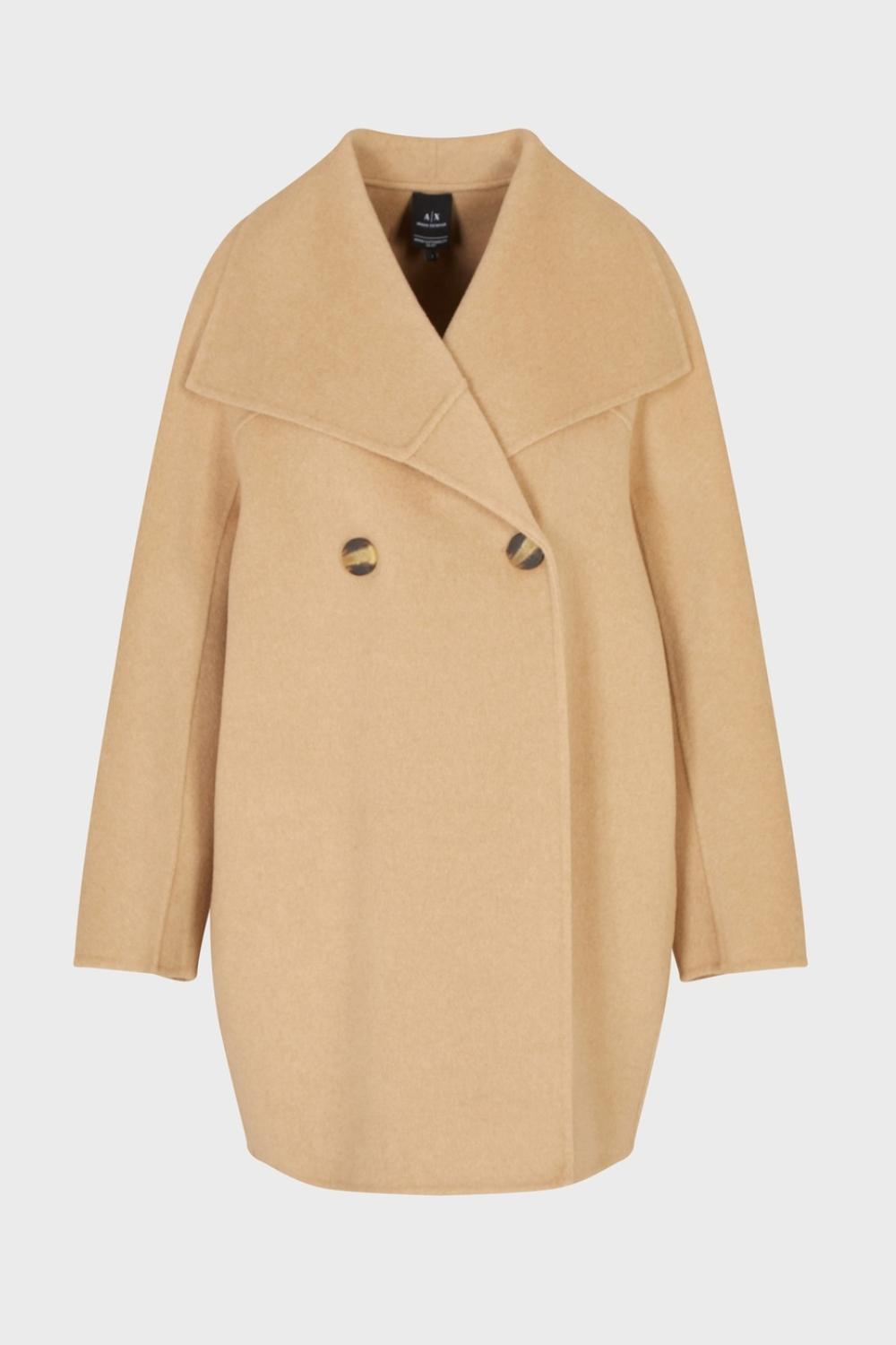 Cappotto doppiopetto in misto lana XW000715 AF16216U1051 Armani Exchange